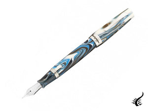 Stylo plume Montegrappa Elmo 02 Sorapis, acier inoxydable, ISE2R-AB