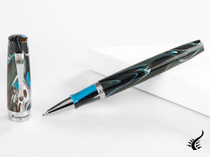 Montegrappa Elmo 02 Sorapis Rollerball pen, Resin, Stainless Steel, ISE2RRAB