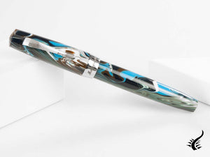 Montegrappa Elmo 02 Sorapis Rollerball pen, Resin, Stainless Steel, ISE2RRAB