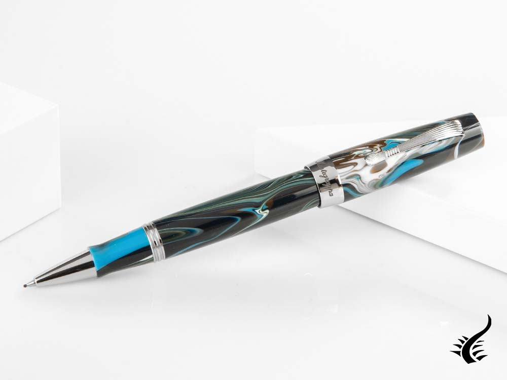 Montegrappa Elmo 02 Sorapis Rollerball pen, Resin, Stainless Steel, ISE2RRAB