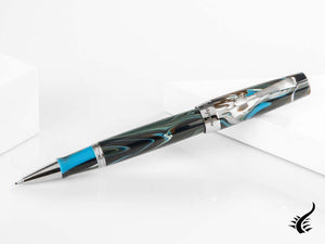 Stylo roller Montegrappa Elmo 02 Sorapis, résine, acier inoxydable, ISE2RRAB