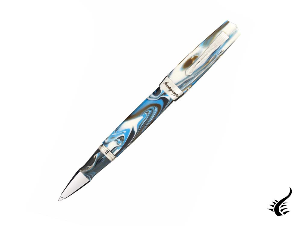 Montegrappa Elmo 02 Sorapis Rollerball pen, Resin, Stainless Steel, ISE2RRAB