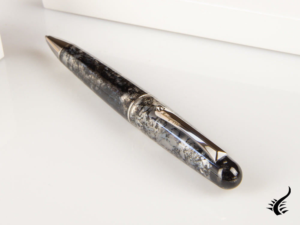 Stylo bille Montegrappa Elmo Ambiente Charcoal, Résine, ISEERBIC