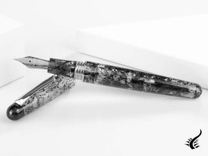 Stylo plume Montegrappa Elmo Ambiente Charcoal, résine, ISEER-IC