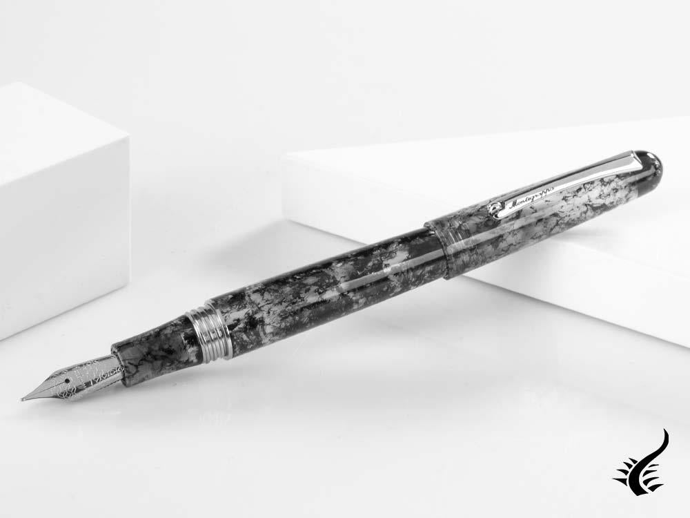 Montegrappa Elmo Ambiente Charcoal Fountain Pen, Resin, ISEER-IC