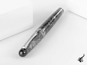 Stylo plume Montegrappa Elmo Ambiente Charcoal, résine, ISEER-IC