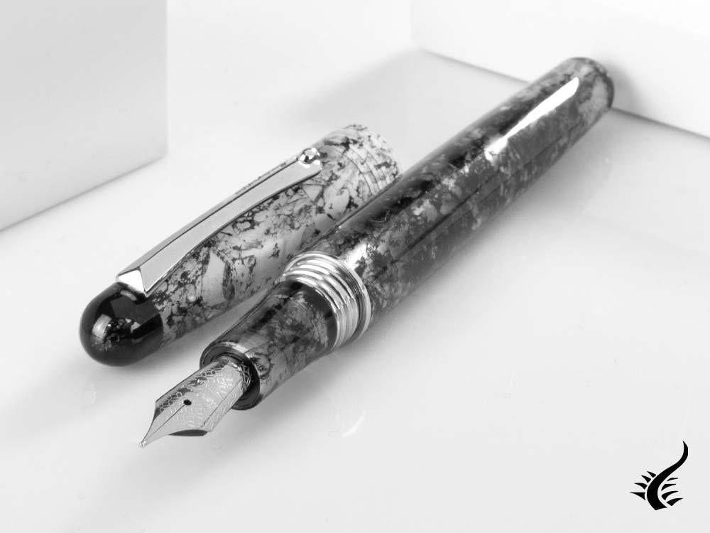 Montegrappa Elmo Ambiente Charcoal Fountain Pen, Resin, ISEER-IC