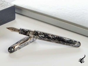 Stylo plume Montegrappa Elmo Ambiente Charcoal, résine, ISEER-IC