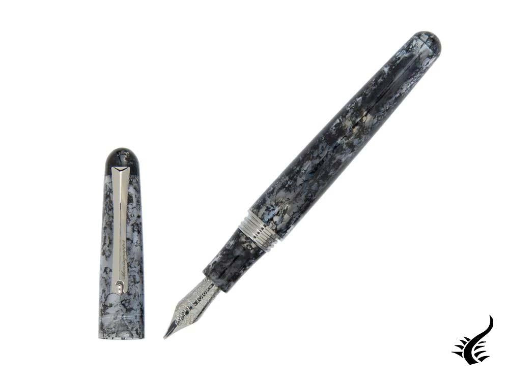 Montegrappa Elmo Ambiente Charcoal Fountain Pen, Resin, ISEER-IC