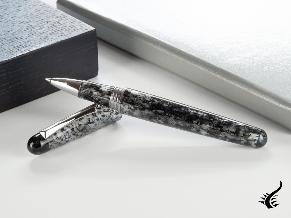 Stylo roller Montegrappa Elmo Ambiente Charcoal, Résine, ISEERRIC