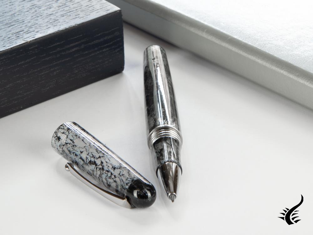 Montegrappa Elmo Ambiente Charcoal Rollerball pen, Resin, ISEERRIC