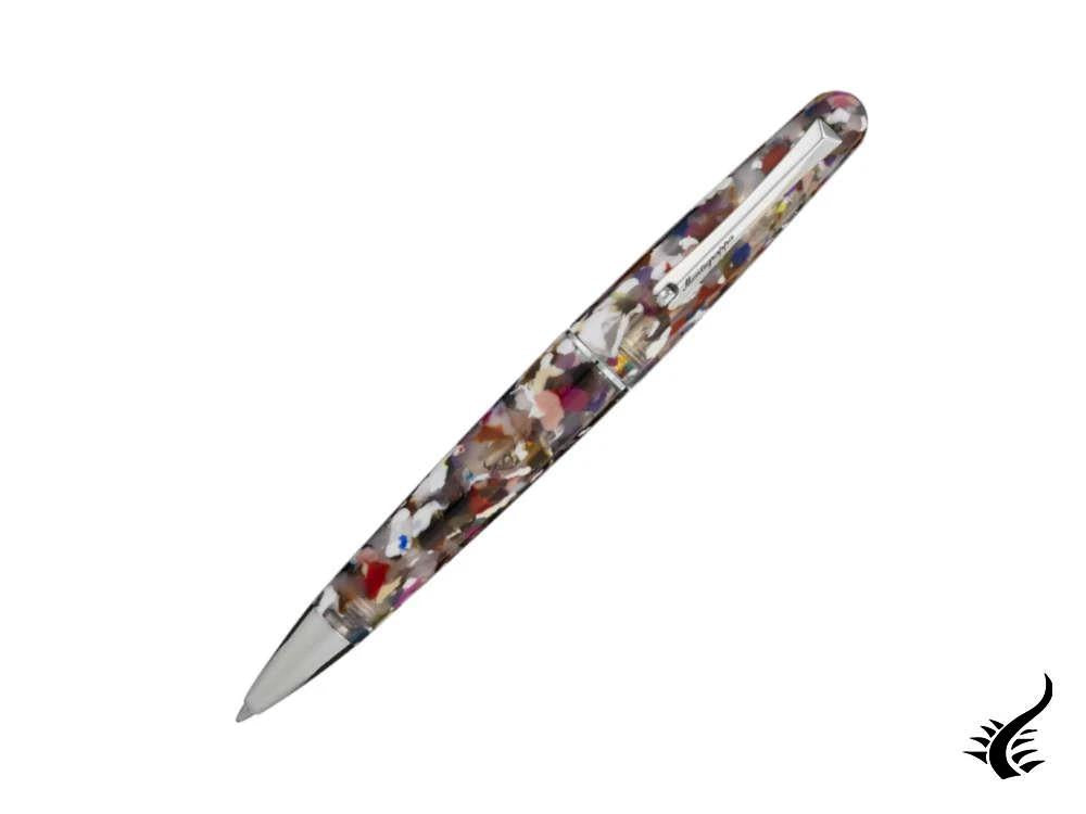 Stylo bille Montegrappa Elmo Ambiente Kaleido, Acier inoxydable, ISEERBIK