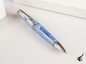 Stylo à bille Montegrappa Elmo Ambiente Ocean, Résine, Acier inoxydable, ISEERBID