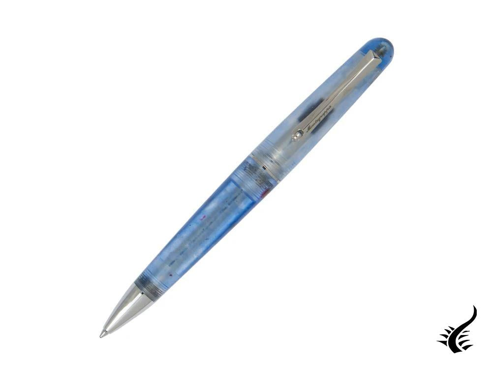 Stylo à bille Montegrappa Elmo Ambiente Ocean, Résine, Acier inoxydable, ISEERBID