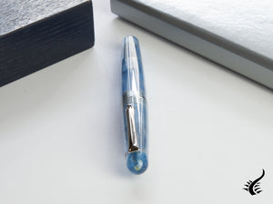 Montegrappa Elmo Ambiente Ocean Fountain Pen, Resin, ISEER-ID