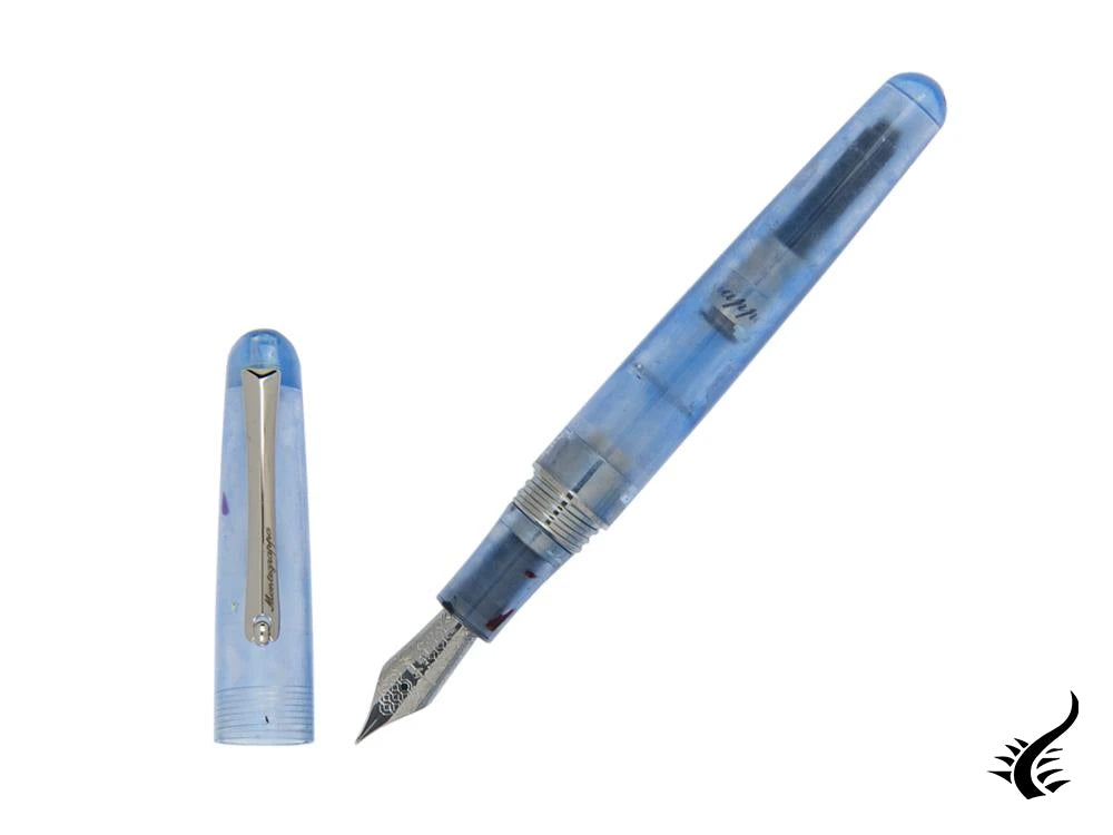 Montegrappa Elmo Ambiente Ocean Fountain Pen, Resin, ISEER-ID