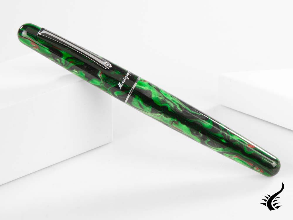 Montegrappa Elmo Fantasy Blooms Black Star Calla Lily Fountain Pen