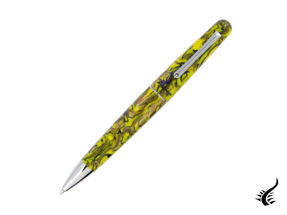 Montegrappa Elmo Fantasy Blooms Iris Yellow Ballpoint pen, ISEORBAY