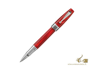 Montegrappa Extra 1930 Red Rollerball pen, Celluloid, .925 Silver Trim, ISEXTR2R