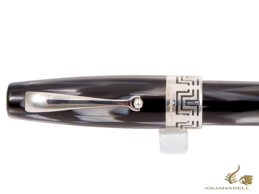 Montegrappa Extra Fountain Pen Celluloid- Black & White