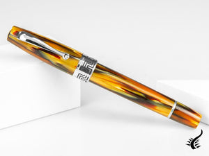 Stylo plume Montegrappa Extra - Celluloïd marron tortue - ISEXT-CW