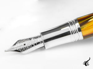 Montegrappa Extra Fountain Pen - Turtle Brown Celluloid - ISEXT-CW