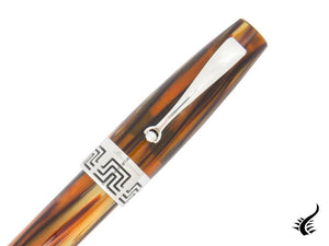 Stylo plume Montegrappa Extra - Celluloïd marron tortue - ISEXT-CW