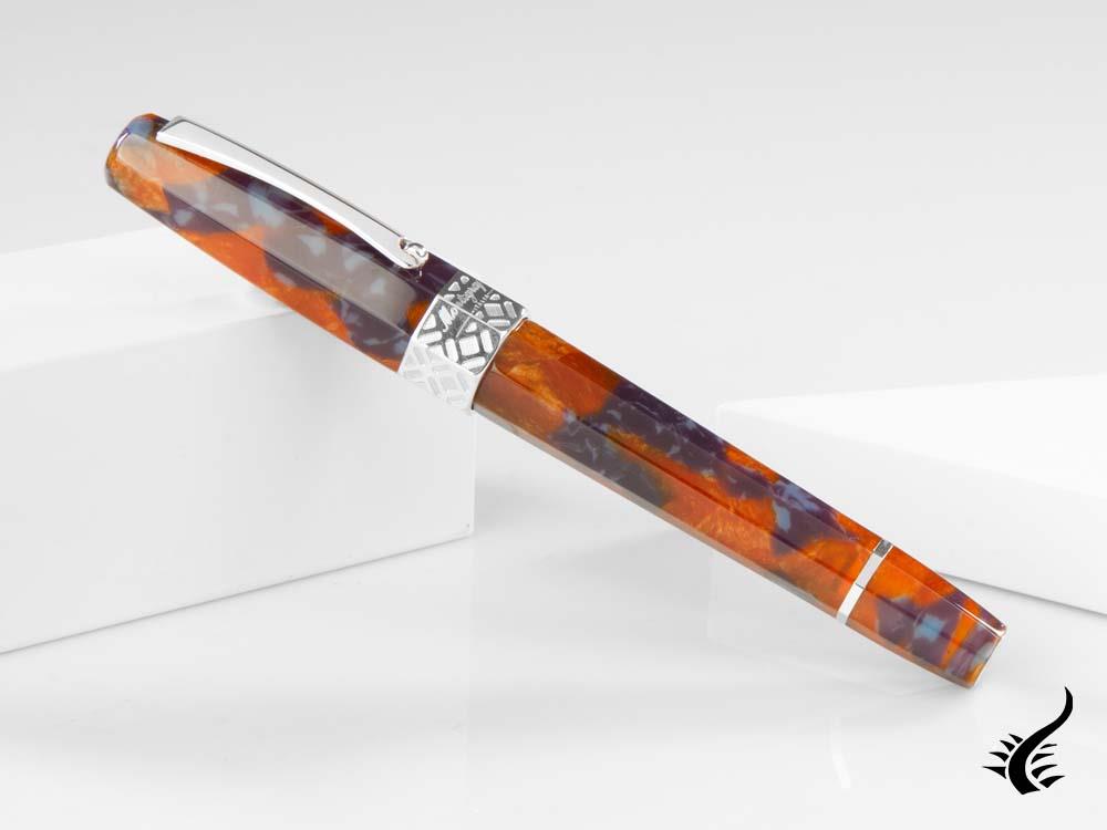 Montegrappa Extra Otto Lapis Fountain Pen, Orange, Lim. Ed., ISE8T-CS