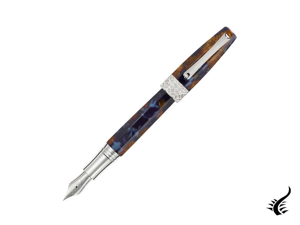 Montegrappa Extra Otto Lapis Fountain Pen, Orange, Lim. Ed., ISE8T-CS