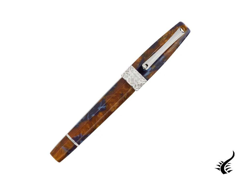 Montegrappa Extra Otto Lapis Fountain Pen, Orange, Lim. Ed., ISE8T-CS