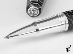 Stylo roller Montegrappa Extra Otto Zebra, garniture en argent .925, édition limitée