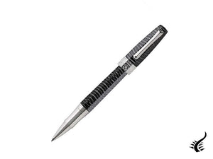 Stylo roller Montegrappa Extra Otto Zebra, garniture en argent .925, édition limitée