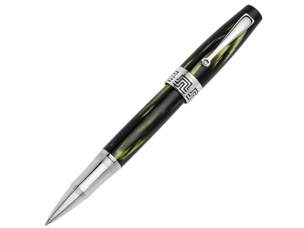 Stylo roller Montegrappa Extra - Bambou noir - Celluloïd