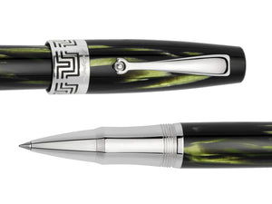 Stylo roller Montegrappa Extra - Bambou noir - Celluloïd