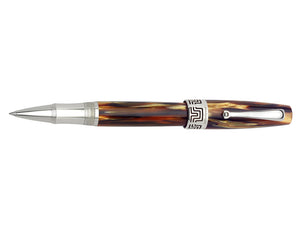 Stylo roller Montegrappa Extra - Marron tortue - Celluloïd