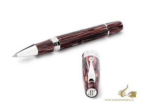 Montegrappa Extra Verses Rollerball pen, Silver trim, Limited Edition, ISEVVRAR