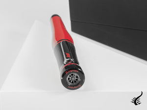 Montegrappa F1 Speed Racing Red Fountain Pen, Limited Edition, ISS1L-BL