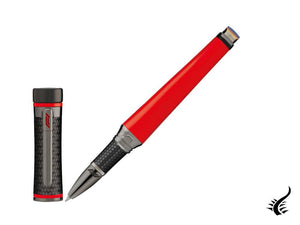 Stylo roller Montegrappa F1 Speed ​​Racing Red, laiton, édition limitée, ISS1LRBL