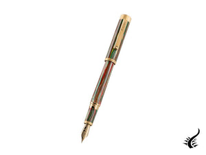 Montegrappa FIFA Classics Italy Fountain Pen, Limited Ed, ISZEF-4Y-I