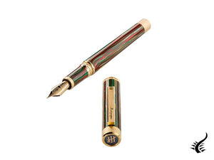 Montegrappa FIFA Classics Italy Fountain Pen, Limited Ed, ISZEF-4Y-I