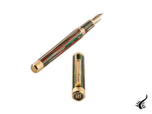 Stylo plume Montegrappa FIFA Classics Italie, édition limitée, ISZEF-4Y-I