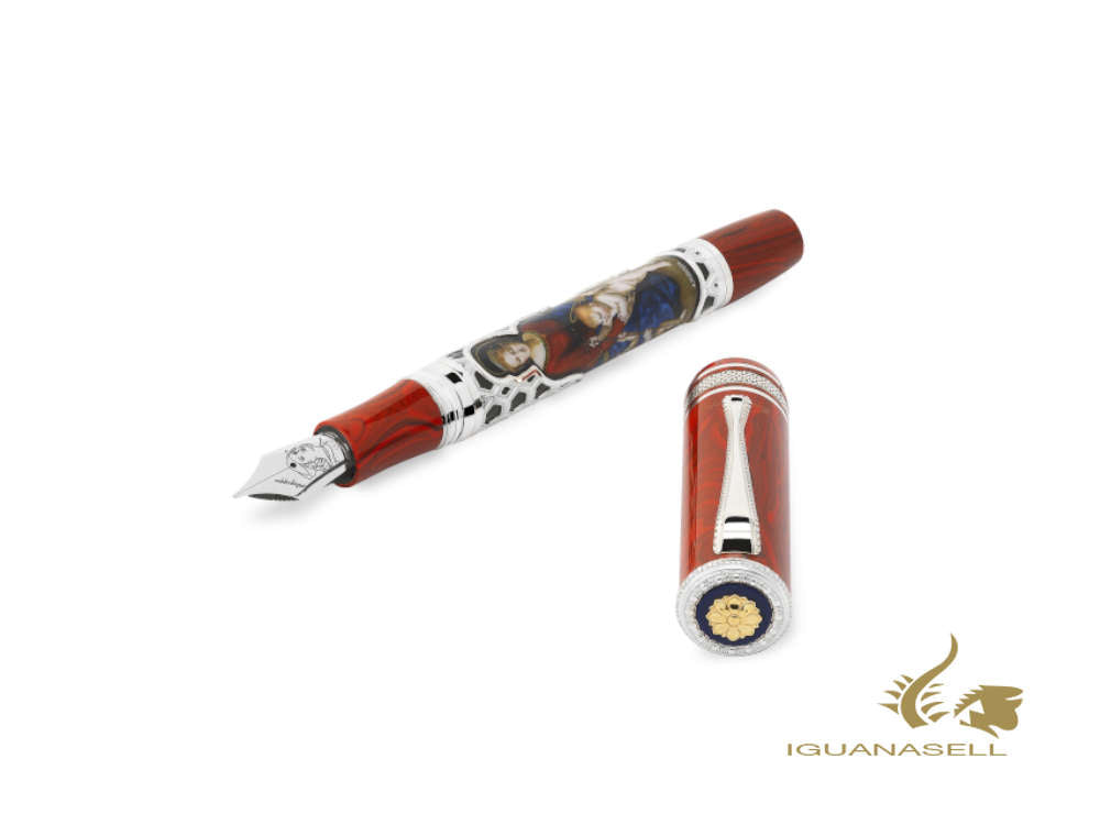 Montegrappa Fountain Pen Raffaello 500 Madonna of the Meadow, ISRAN-S4