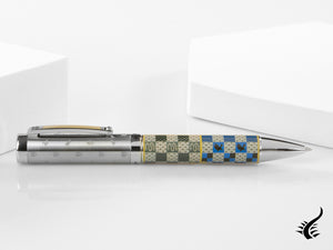 Stylo à bille Montegrappa Harry Potter Poudlard, acier inoxydable, ISHPRBHG