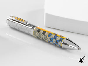 Stylo à bille Montegrappa Harry Potter Poudlard, acier inoxydable, ISHPRBHG