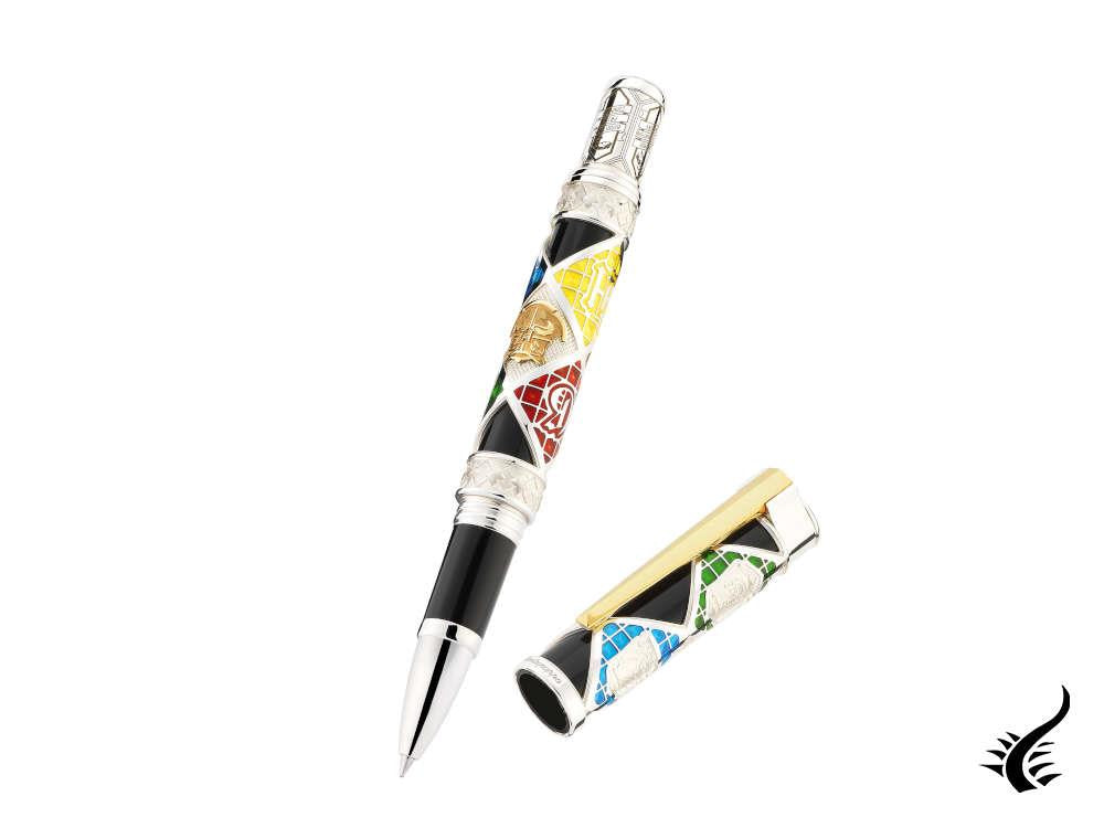 Montegrappa Harry Potter: Hogwarts L.E Rollerball pen, Silver Trim, ISHPLRSH