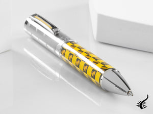 Stylo à bille Montegrappa Harry Potter Poufsouffle, Jaune, ISHPRBHP