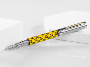 Stylo plume Montegrappa Harry Potter Poufsouffle, jaune, ISHPR-HP