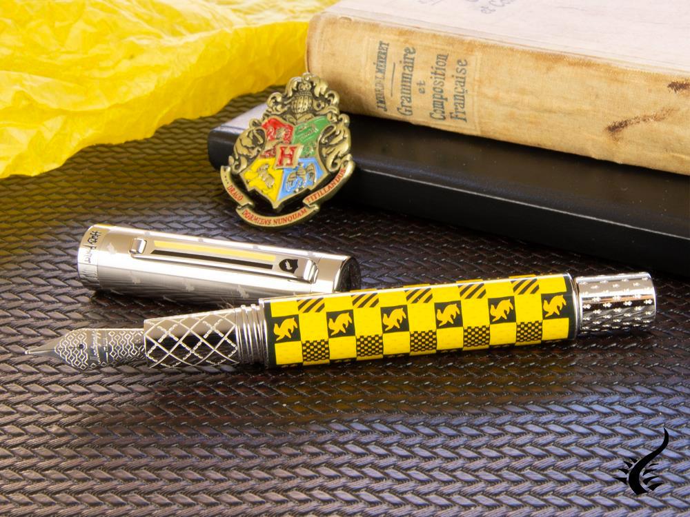 Montegrappa Harry Potter Hufflepuff Fountain Pen, Yellow, ISHPR-HP