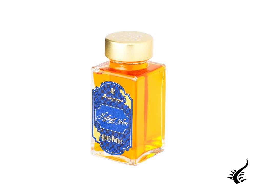 Bouteille d'encre Montegrappa Harry Potter, jaune Poufsouffle, cristal, 50 ml IAHPBZIY