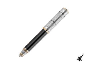 Stylo plume Montegrappa Kitcho Bat, argent, édition limitée, ISKIN-03